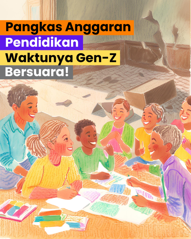 Pangkas Anggaran Pendidikan, Waktunya Gen-Z Bersuara!